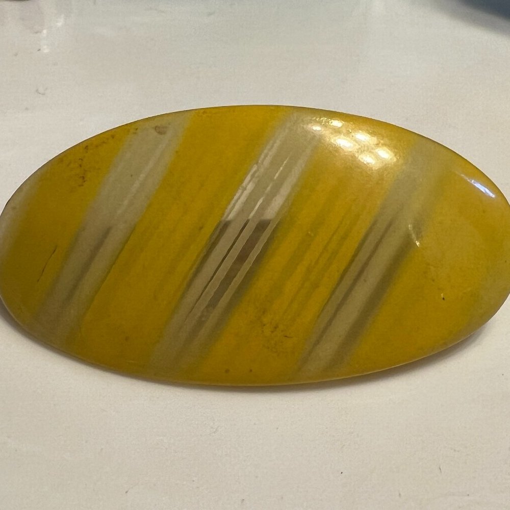 Yellow Barrette